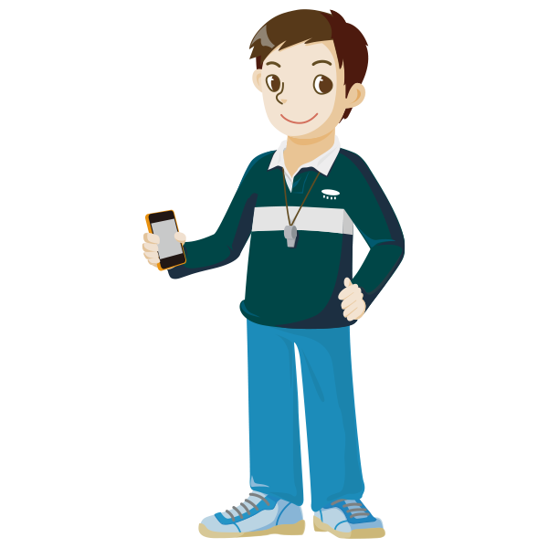 お問い合わせのイラスト